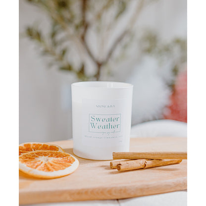 Sweater Weather | Scented Soy Candle - Wild Rose Candle Co.